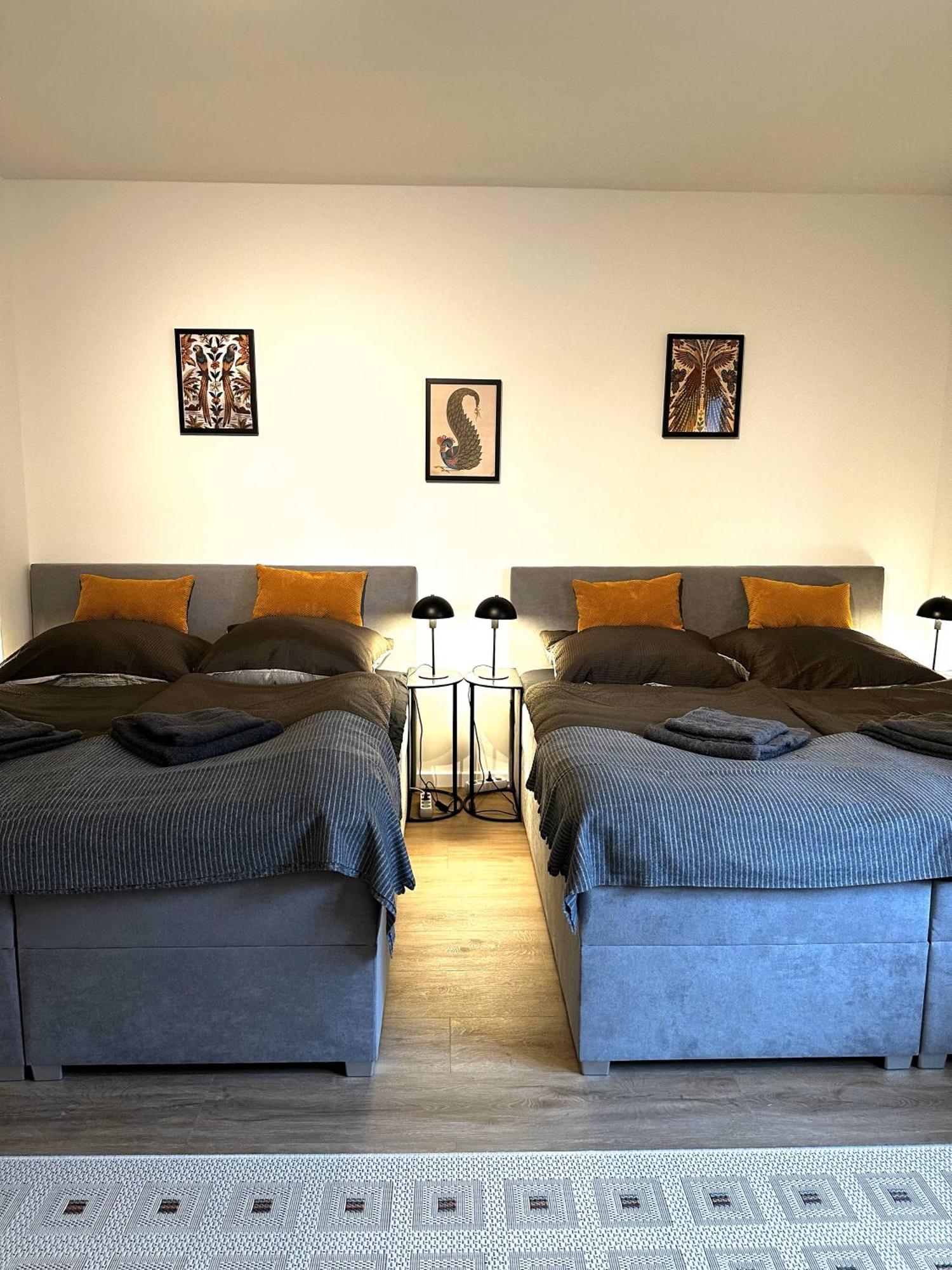 Rtr Essen - Fuer Bis Zu 8 Personen - Voll Ausgestattet - Zentral Limbecker Platz - Messe - Uniklinikum - Smart Tv - Modern Apartment Exterior photo