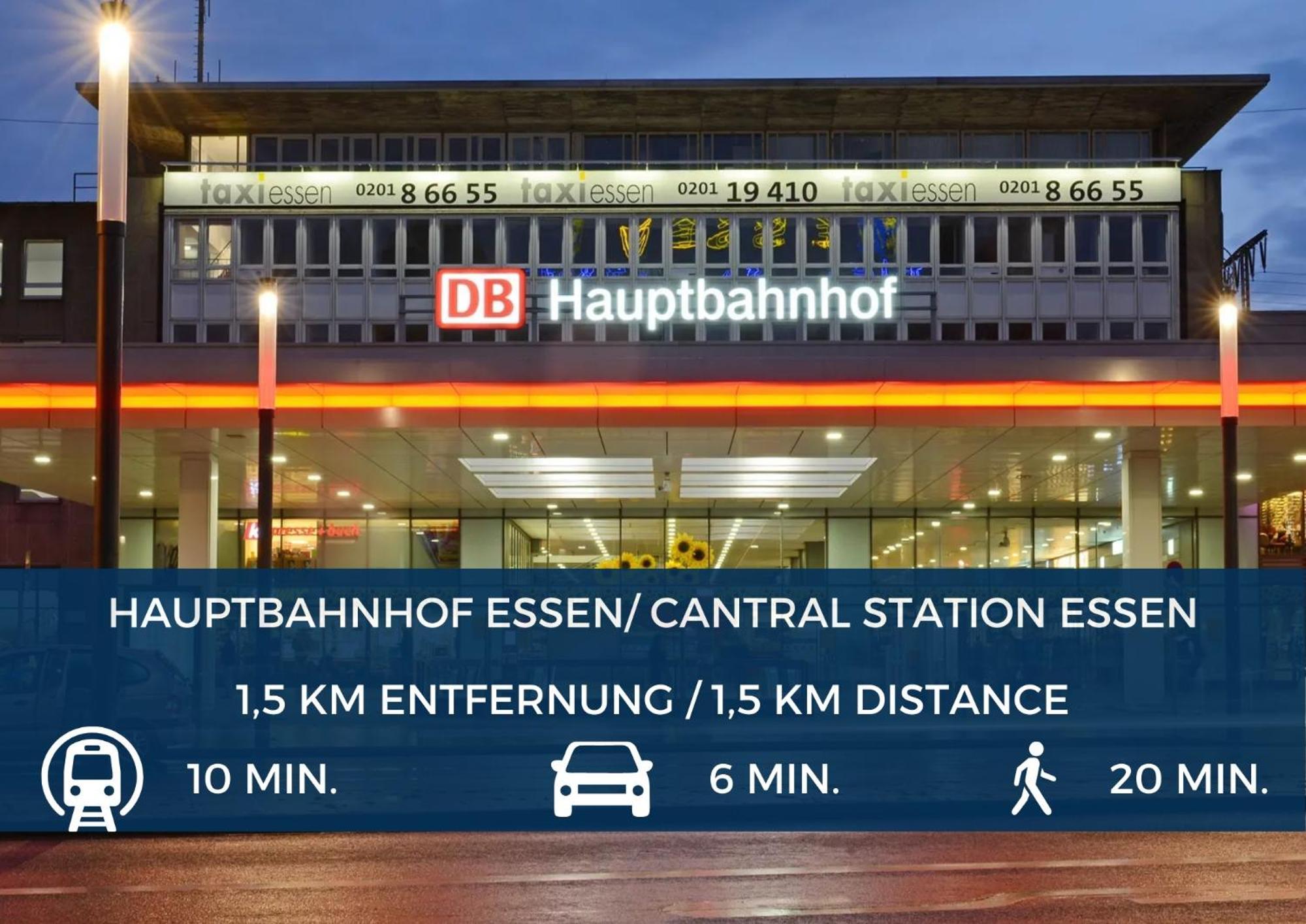 Rtr Essen - Fuer Bis Zu 8 Personen - Voll Ausgestattet - Zentral Limbecker Platz - Messe - Uniklinikum - Smart Tv - Modern Apartment Exterior photo