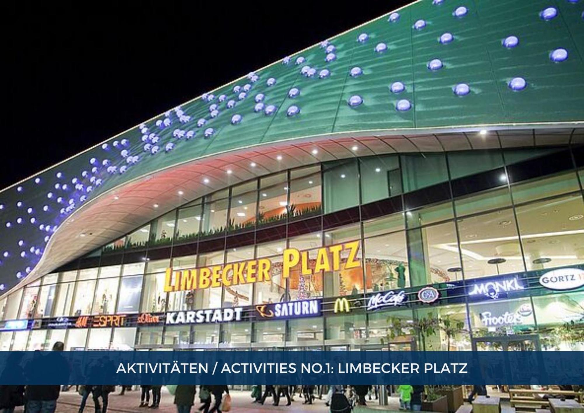 Rtr Essen - Fuer Bis Zu 8 Personen - Voll Ausgestattet - Zentral Limbecker Platz - Messe - Uniklinikum - Smart Tv - Modern Apartment Exterior photo
